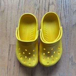 CROCS Kids Sunny Yellow Clogs